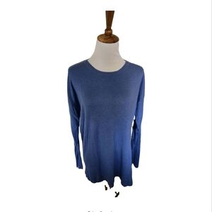 A new day Women's Blue Crew Neck Sweater